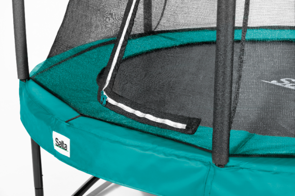 Trambulina Salta COMFORT EDITION Rotunda 251 cm Verde - imagine 2
