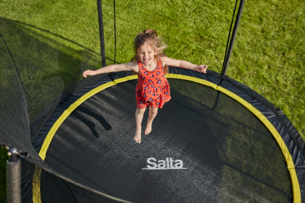 Trambulina Salta COMFORT EDITION Rotunda 396 cm Negru - imagine 7