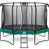 Trambulina Salta FIRST CLASS Rotunda 427 cm Verde - imagine 8