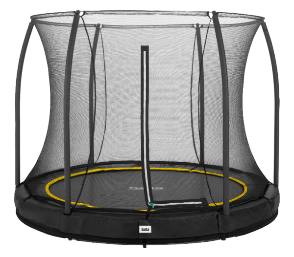 Trambulina Salta COMFORT EDITION GROUND Rotunda 305 cm Negru - imagine 2