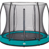 Trambulina Salta COMFORT EDITION GROUND Rotunda 213 cm Verde - imagine 2
