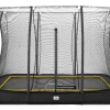 Trambulina Salta COMFORT EDITION GROUND Dreptunghiulara 305x214 cm Negru - imagine 2