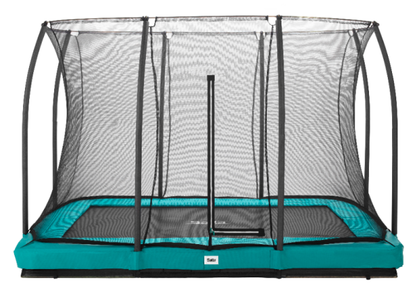 Trambulina Salta COMFORT EDITION GROUND Dreptunghiulara 305x214 cm Verde - imagine 2