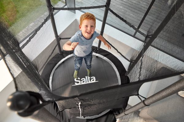 RESIGILAT - Trambulina copii Rotunda SALTA Junior 140 cm - imagine 7