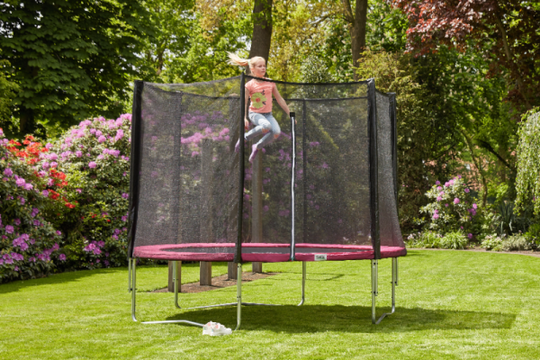 Trambulina Salta COMBO Rotunda 305 cm Roz - imagine 6