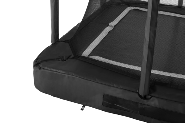 Trambulina Salta PREMIUM GROUND Dreptunghiulara 214x153 cm Negru - imagine 4
