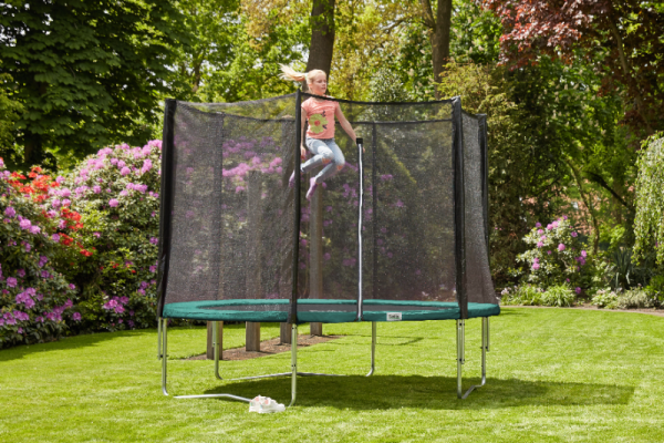 Trambulina Salta COMBO Rotunda 366 cm Verde - imagine 6