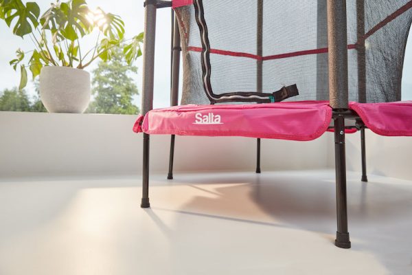 RESIGILAT - Trambulina copii Rotunda SALTA Junior 140 cm - imagine 9