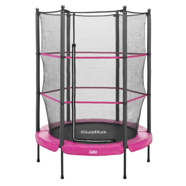 RESIGILAT - Trambulina copii Rotunda SALTA Junior 140 cm - imagine 2