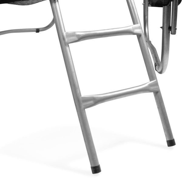 Trambulina VirtuFit cu plasa de siguranta - negru - 251 cm - imagine 2