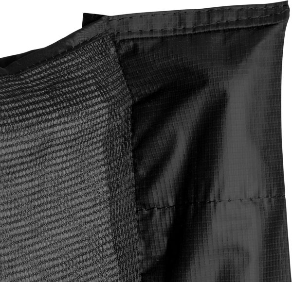 Trambulina VirtuFit cu plasa de siguranta - negru - 251 cm - imagine 4