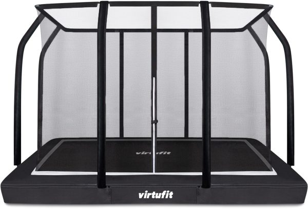 Trambulina copii VirtuFit PREMIUM Dreptunghiulara de Sol 244 x 366 cm RESILIGAT - imagine 2